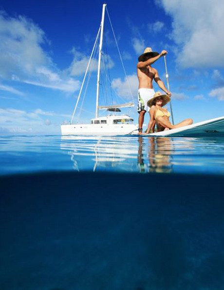 catamaran cruises in franch polynesia