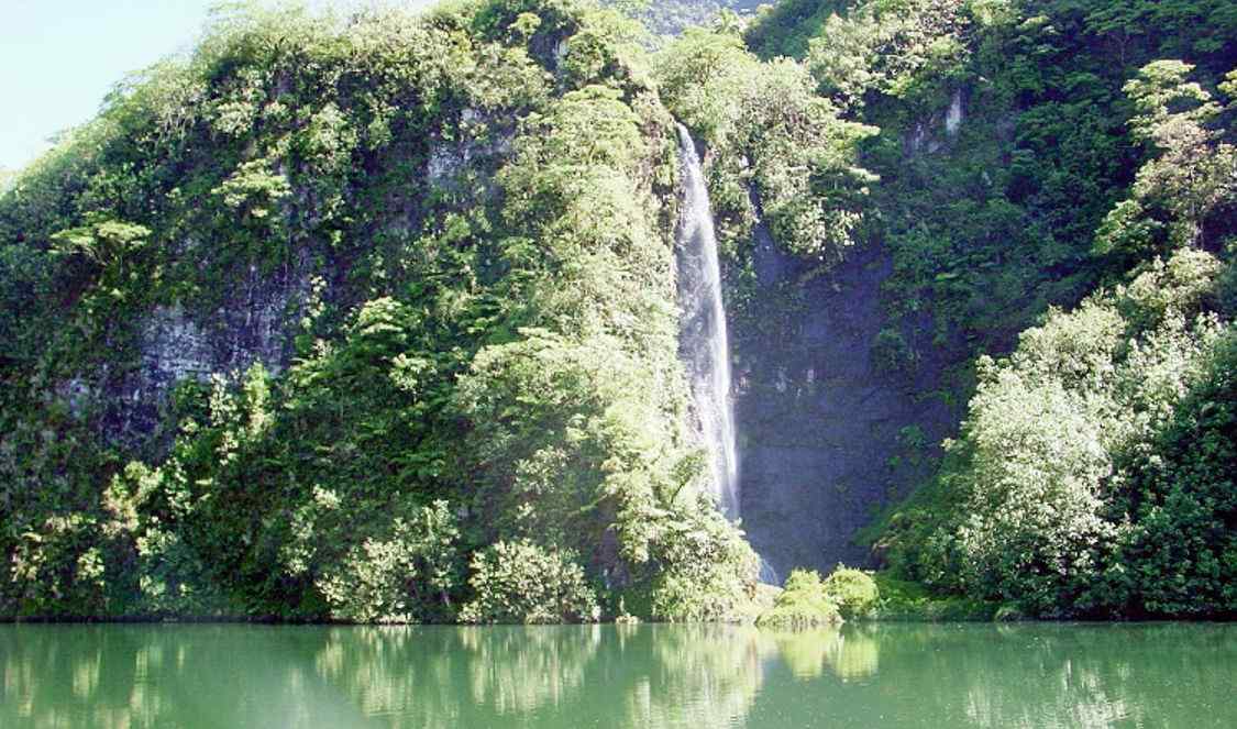 decouverte cascades et bassins d'une vallee tahiti, tourisme vert en polynesie