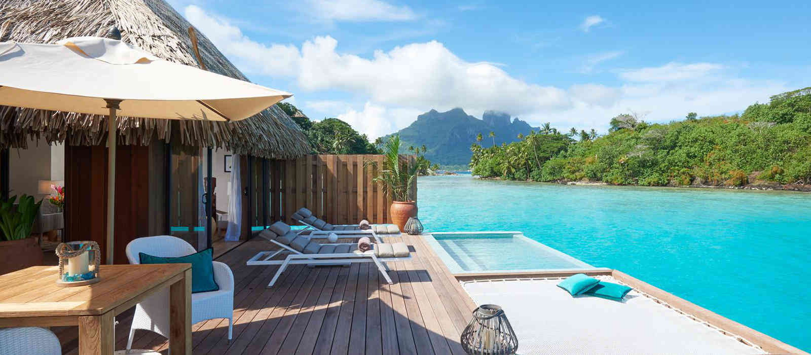 hotel sur pilotis en Polynésie française