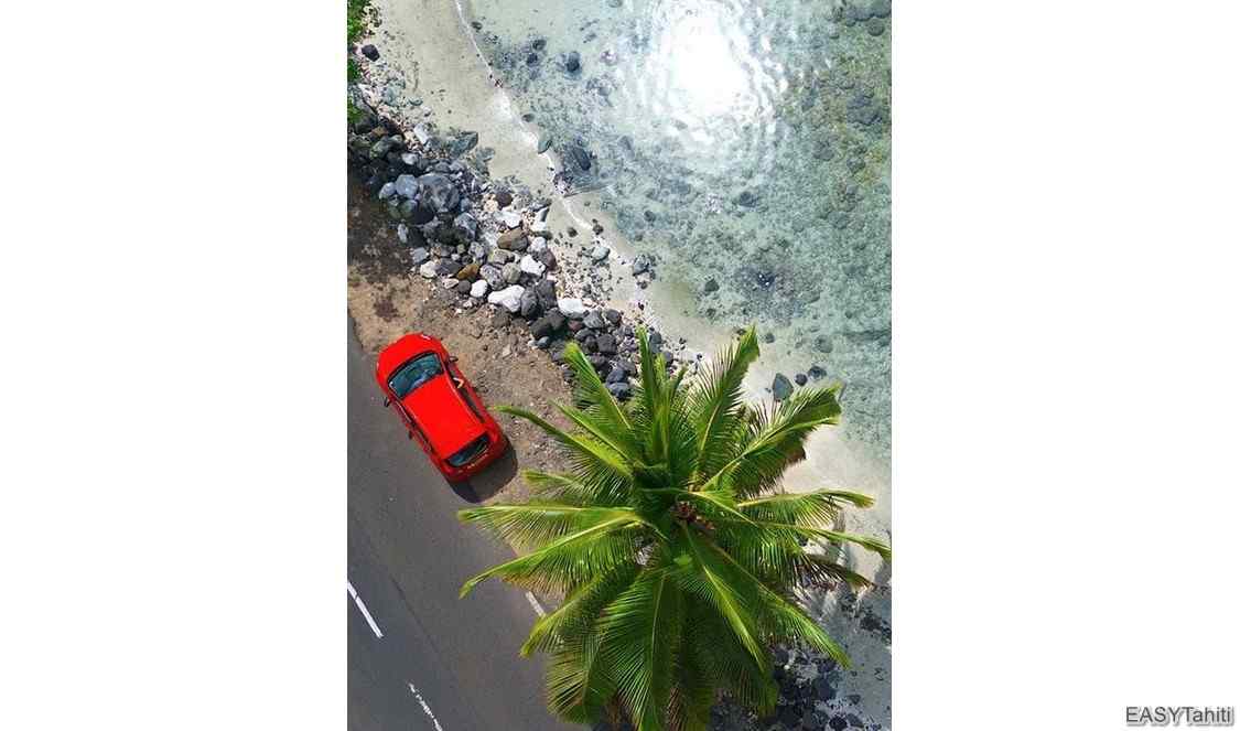 voiture de location sur l'ile de tahiti